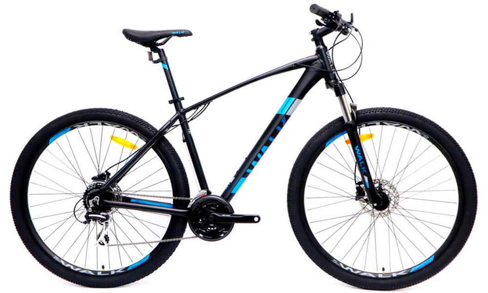 Фотографія Велосипед WALK DOMINAR 29″ (2021) 2021 Чорно-синій